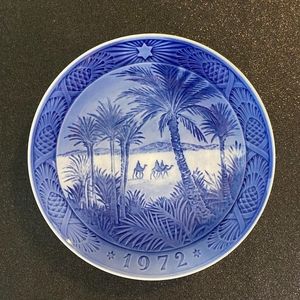 Vintage Royal Copenhagen 1972 Osterland "In The Desert" Porcelain Plate